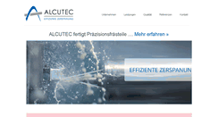 Desktop Screenshot of alcutec.de