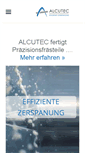 Mobile Screenshot of alcutec.de